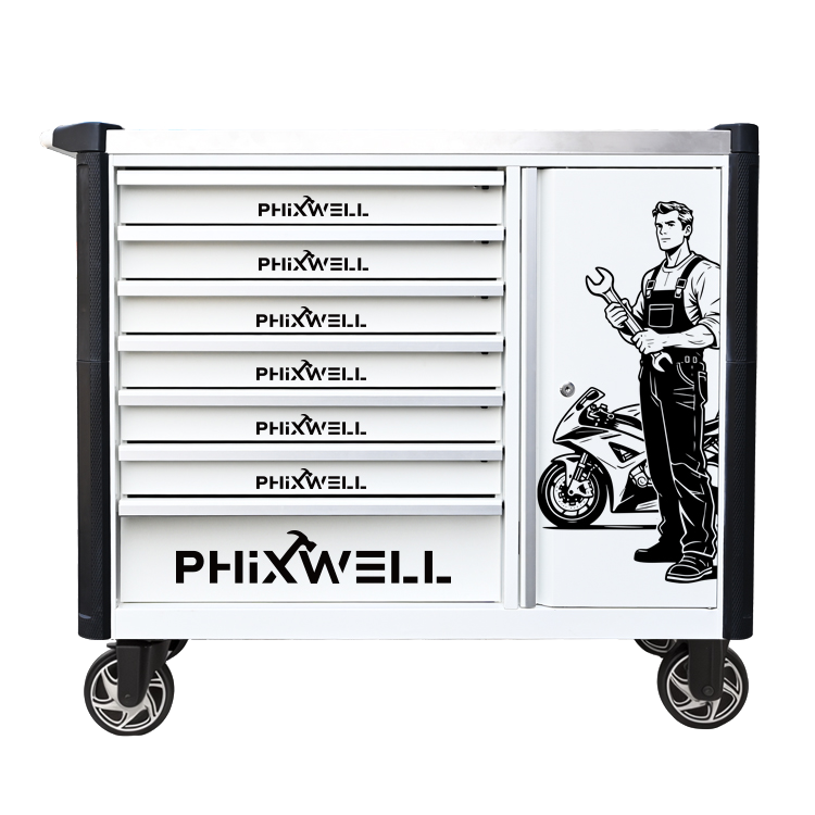 719516 خزانة أدوات موديل جديد PHIXWELL ذات 7 أدراج