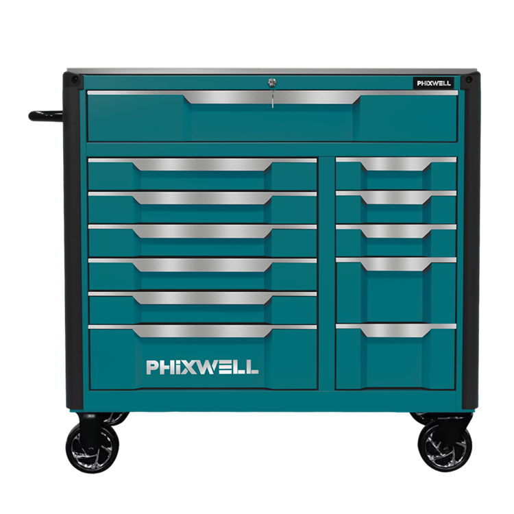 719517 إطلاق جديد لخزانة أدوات PHIXWELL ذات 12 أدراج