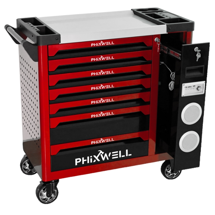 719512 خزانة أدوات موديل جديد PHIXWELL مع مكبر صوت