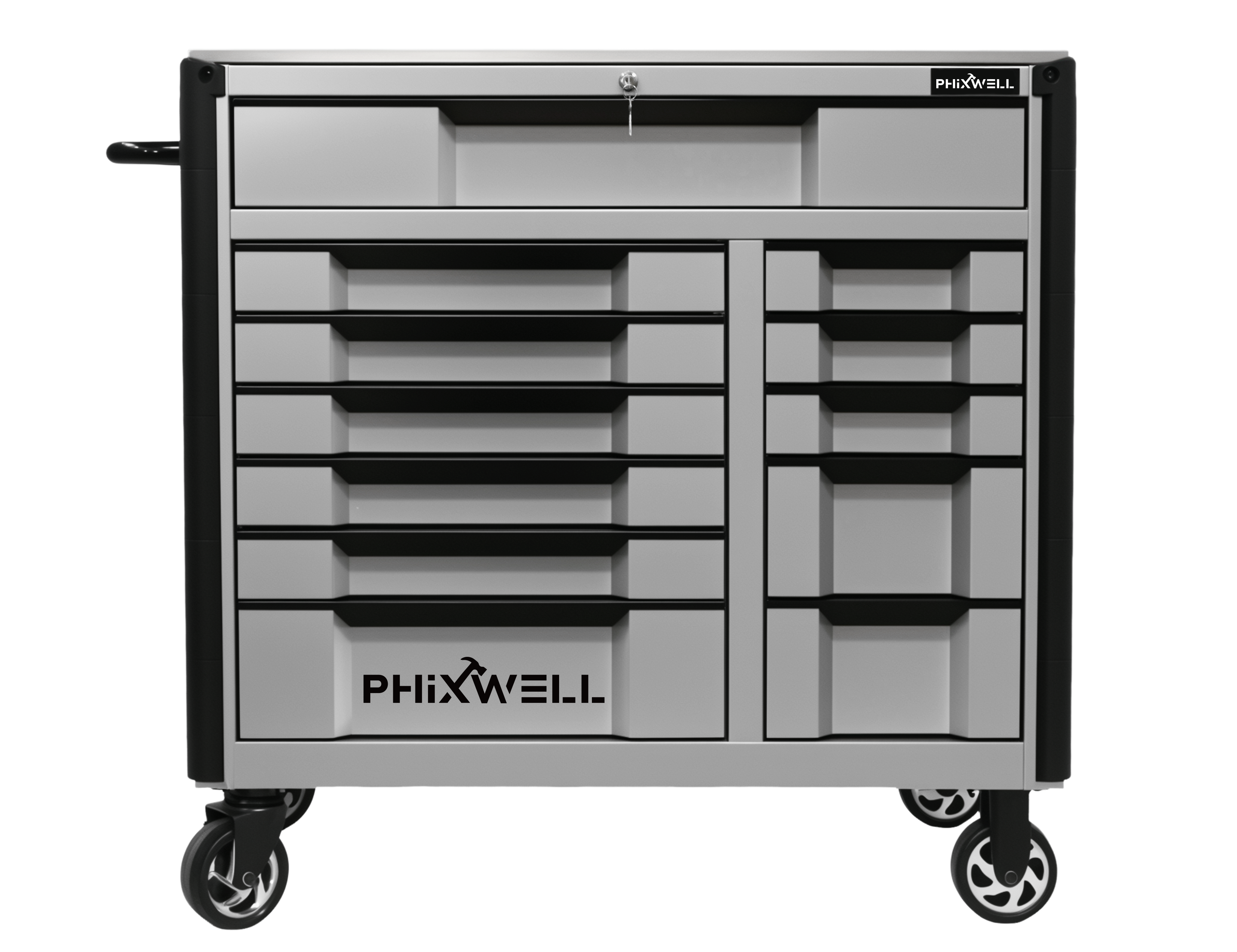 719517 إطلاق جديد لخزانة أدوات PHIXWELL ذات 12 أدراج